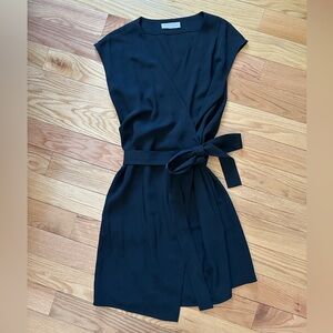 Everlane Black Wrap Dress – Size 8 – Like New✨